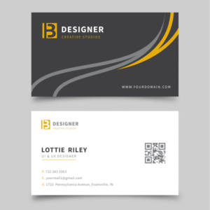 Busin ess card